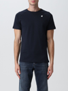 K-WAY T-SHIRT K-WAY MEN COLOR NAVY,363854045