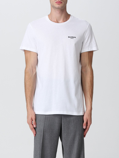 Balmain T-shirt  Men In White