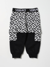 YOUNG VERSACE PANTS YOUNG VERSACE KIDS COLOR WHITE,D34541001