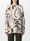 Etro 'paisley' Sweater In Beige