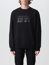 Armani Exchange Sweatshirt Black Cotton