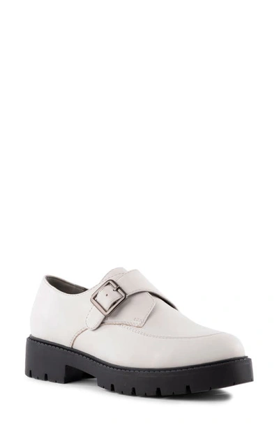 Seychelles Foremost Monk Strap Shoe In Off White
