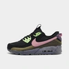 Nike Men's Air Max Terrascape 90 Shoes In Black/key Lime/pilgrim/elemental Pink