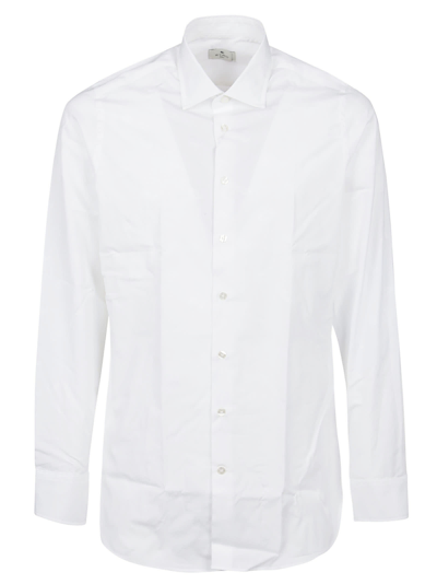 Etro Spread Slim Shirt In White