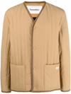 Nanushka Quilted Liner Jacket In Neutrals