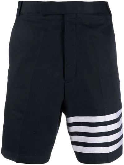 Thom Browne 4-bar Tailored Shorts In Blue