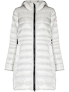 Canada Goose Cypress Hooded Puffer Jacket In Silver