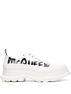 ALEXANDER MCQUEEN TREAD SLICK GRAFFITI-PRINT SNEAKERS