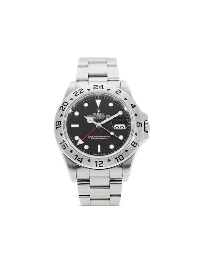 Pre-owned Rolex 1995  Explorer Ii 40mm In Black