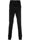 Balmain Logo-print Detail Track Pants In Black