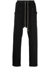 Rick Owens Drkshdw Drkshdw By Rick Owens Man Pants Black Size Xxl Cotton In Black