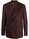 FENDI DOUBLE-BREASTED FITTED BLAZER