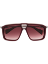 JACQUES MARIE MAGE SAVOY PILOT-FRAME SUNGLASSES