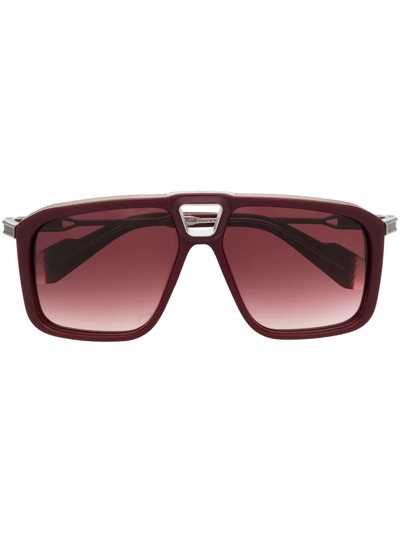 Jacques Marie Mage Savoy Pilot-frame Sunglasses