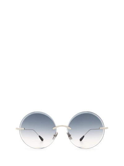Kaleos Glass Silver Grey Female Sunglasses