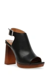 Dolce Vita Pepper Flared Heel Mule In Black