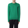 Emporio Armani Mens Green Wool Sweater