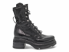 A.S. 98 A.S. 98 WOMEN'S BLACK OTHER MATERIALS ANKLE BOOTS,AS9889209N 38