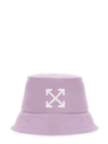 OFF-WHITE OFF-WHITE WOMEN'S PURPLE OTHER MATERIALS HAT,OWLB021F22FAB0013601 UNI