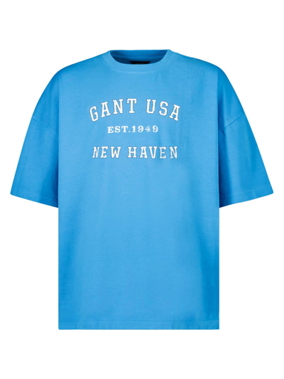 Gant Kids T-shirt For Boys In Blue