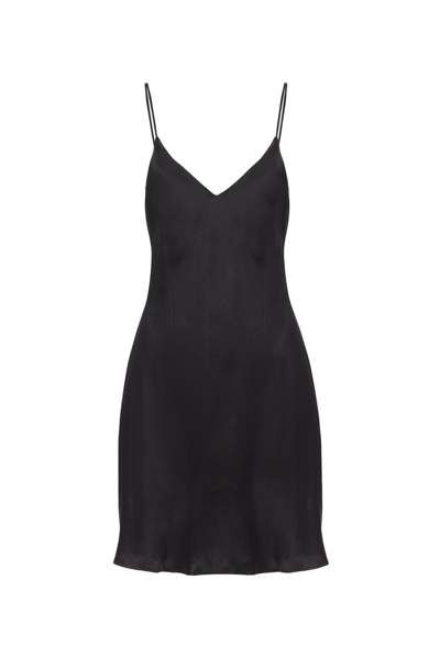 Natalie Chapmann Classic Silk Satin Slip Dress