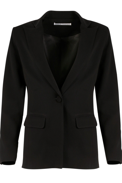 Natalie Chapmann Silk Blend Blazer Jacket