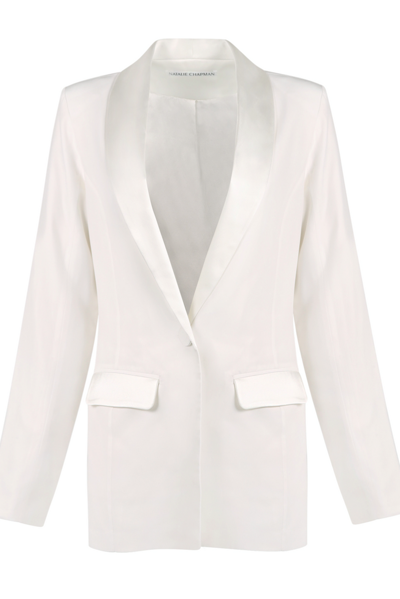 Natalie Chapmann Silk Tuxedo Jacket