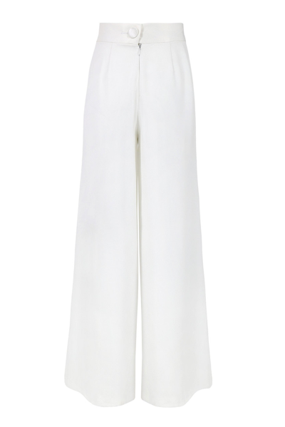 Natalie Chapmann Silk Wide-leg Pant