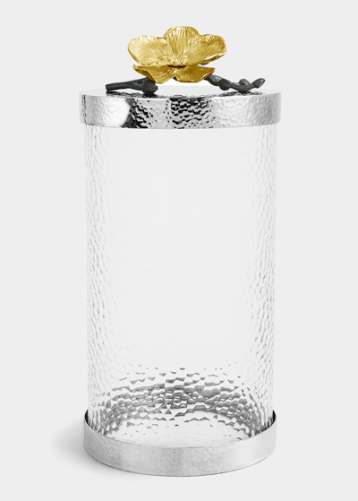 MICHAEL ARAM GOLD ORCHID 11.5" LARGE CANISTER