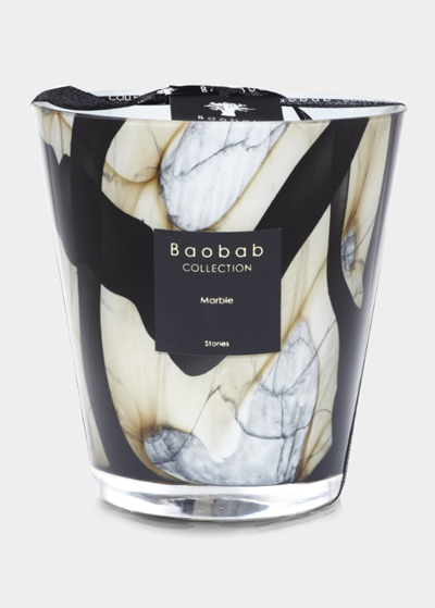BAOBAB COLLECTION MAX 16 STONES MARBLE SCENTED CANDLE