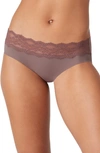 B.tempt'd By Wacoal B.bare Hipster Panties In Peppercorn