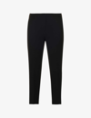 THEORY TREECA RELAXED-FIT STRAIGHT-LEG HIGH-RISE WOVEN TROUSERS,59847596