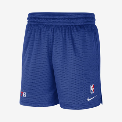 Nike Philadelphia 76ers  Men's Nba Shorts In Blue