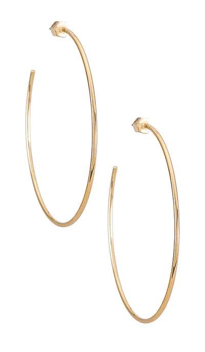 Miranda Frye Rylan Hoop In Metallic Gold