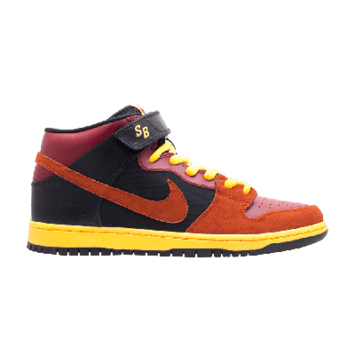 Pre-owned Nike Dunk Mid Sb 'ostrich' In Red