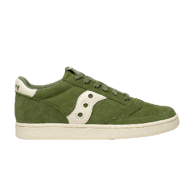 Pre-owned Saucony Jazz Court Nubuck 'green'