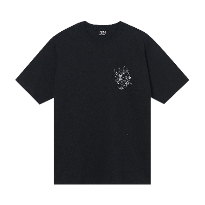 Pre-owned Stussy Fire Dice Tee 'black'