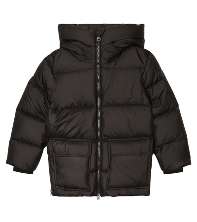 Woolrich Kids' Sierra Padded Puffer Jacket In Black