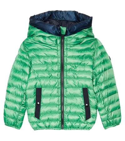Woolrich Kids' Sundance Puffer Jacket In Green