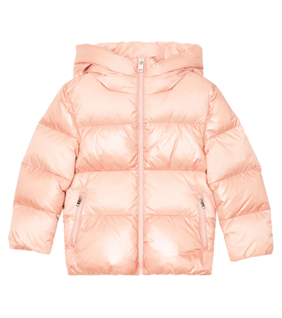 Woolrich Kids Down Jacket For Girls In Pink