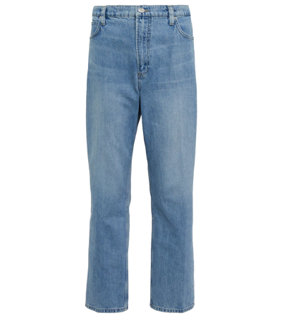 Frame High 'n' Tight High-rise Straight Jeans In Zona