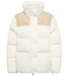 MONCLER JOTTY SHEARLING-TRIMMED DOWN JACKET
