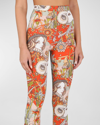 Zimmermann Kaleidoscope Printed Leggings In Aries Zodiac Prin