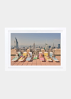 Gray Malin Sunbathers, Top Of The Rock Mini Print