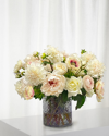 Winward Cafe Au Lait Combo Faux Flowers In Vase