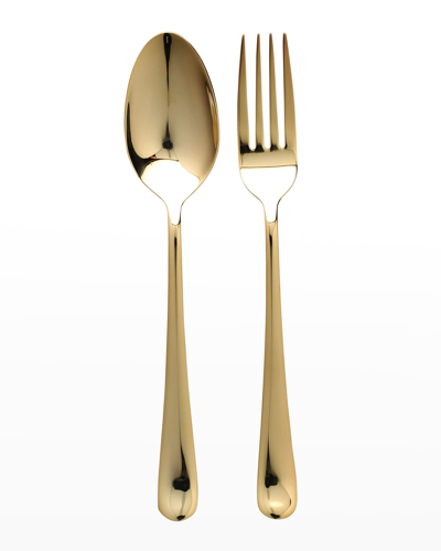 Vietri Settimocielo Oro Serving Set