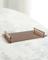 Port 68 Parliament Aged Brass Tray