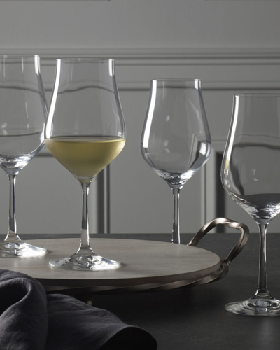 Mikasa Grace Crystal Four-piece White Wine Glass Set