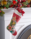 Sferra Retro Cookies Holiday Stocking, Personalized