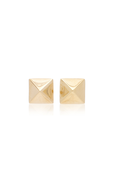 Anita Ko Spike 14k Yellow Gold Earrings